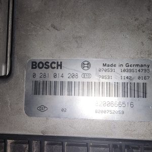 CALCULATEUR MOTEUR RENAULT TRAFIC ECU 0281014208